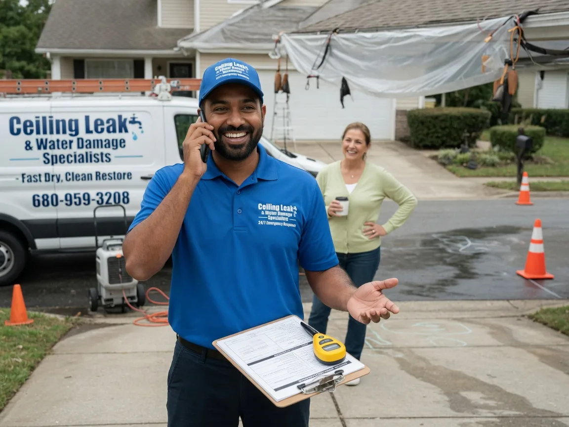 Ceiling Leak Cleanup Bayou La Batre, AL FAQs